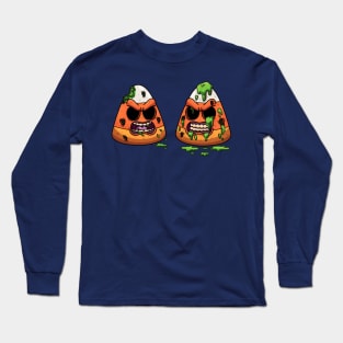 Zombie Candy Corns Long Sleeve T-Shirt